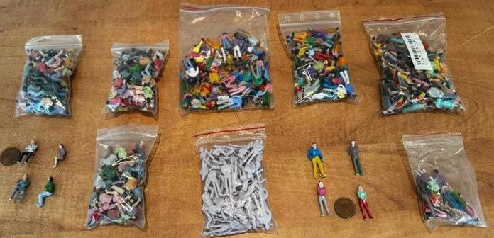 HO Personen, zittend en staand, Hobby en Vrije tijd, Modeltreinen | H0, Nieuw, Overige typen, Overige merken, Ophalen of Verzenden