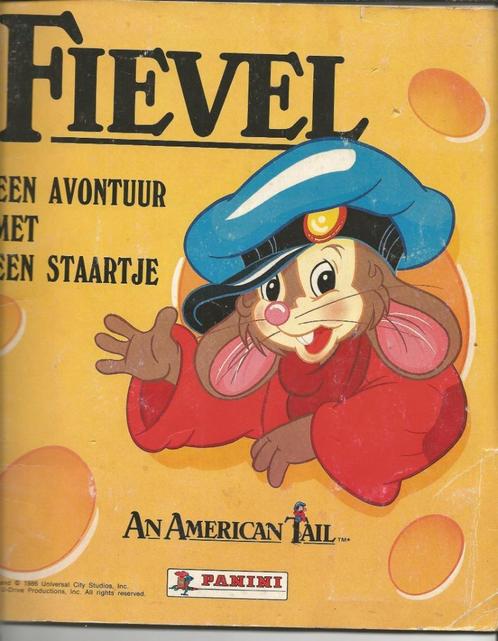 Plaatjes/Stickeralbum  Fievel  van Panini, Boeken, Prentenboeken en Plaatjesalbums, Gelezen, Plaatjesalbum, Ophalen of Verzenden