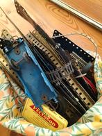 Meccano, een tas vol basisdoelen, grondplaten, wielen etc., Hobby en Vrije tijd, Ophalen of Verzenden, Gebruikt, Groter dan 1:32