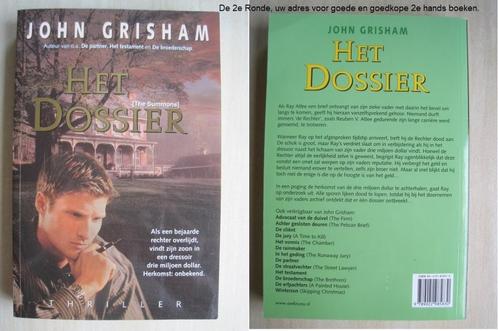 334 - Het dossier - John Grisham, Boeken, Thrillers, Zo goed als nieuw, Ophalen of Verzenden