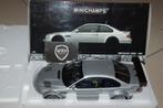 1:18 BMW M3 E46 GTR street silver Minichamps diecast WRH, Hobby en Vrije tijd, Modelauto's | 1:18, Verzenden, Zo goed als nieuw