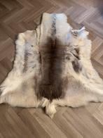 Rendierhuid, decoratief, grijs, wit, crème, bruin 125x110cm, Ophalen of Verzenden, Gebruikt