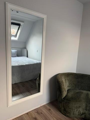 Klassieke Spiegel - wit - 162 x 72 cm beschikbaar voor biedingen