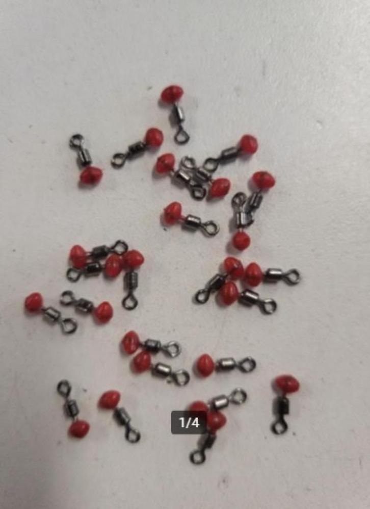 Supercatch 3 mm Swivelbeads, Watersport en Boten, Hengelsport | Zeevissen, Nieuw, Overige typen, Ophalen of Verzenden