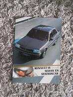 Renault 18 Brochure - Sedan en Stationcar, Ophalen of Verzenden, Zo goed als nieuw, Renault, Renault