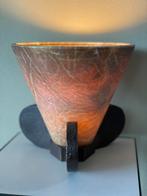 Vintage albasten design tafellamp, Huis en Inrichting, Ophalen, Zo goed als nieuw, Minder dan 50 cm
