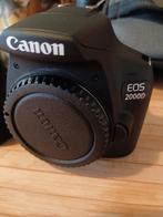 Canon EOS 2000D Spiegelreflexcamera - Zo goed als nieuw, Spiegelreflex, Canon, Ophalen of Verzenden, Zo goed als nieuw