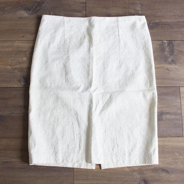 Mooie Camaïeu Rok - 101 (L) € 20,-, Kleding | Dames, Rokken, Zo goed als nieuw, Maat 42/44 (L), Beige, Boven de knie, Ophalen of Verzenden