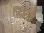Parelketting & armbandjes, Sieraden, Tassen en Uiterlijk, Kettingen, Ophalen of Verzenden, Zo goed als nieuw, Zilver