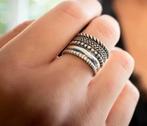 Ti Sento Milano ring Zilver maat 58 rvs Buddha look armband, Sieraden, Tassen en Uiterlijk, Ringen, 18 tot 19, Ophalen of Verzenden