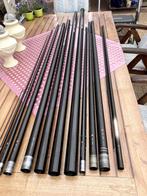 Te Koop COLMIC HENGEL 9.20 meter SAFETY 077 - 088 7 delen, Ophalen, Gebruikt, Vaste hengel
