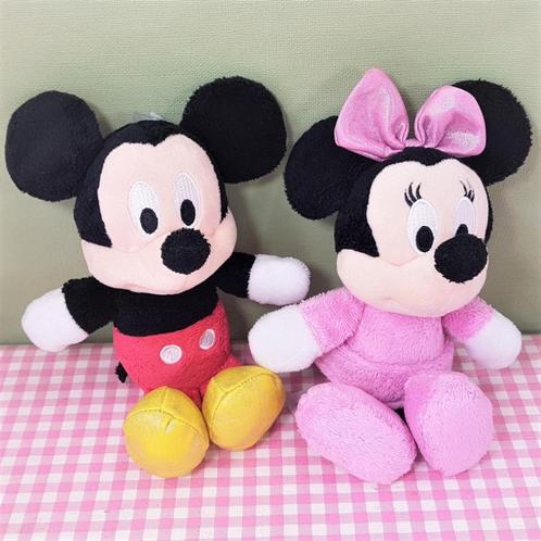 Disney knuffels Mickey Mouse en Minnie Mouse Nicotoy Nieuw, Verzamelen, Disney, Nieuw, Knuffel, Mickey Mouse, Ophalen of Verzenden