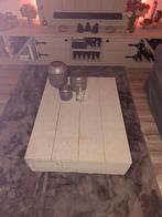 Steigerhouten salontafel, Huis en Inrichting, Tafels | Salontafels, Ophalen, Rechthoekig, 50 tot 100 cm, Minder dan 50 cm