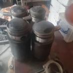 Gebruikte Zuigers - alfa 1750 set gebruikte zuigers en busse, Auto-onderdelen, Motor en Toebehoren, Ophalen of Verzenden, Gebruikt