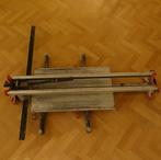Tegelsnijder (> 1 meter) te huur & tegelgereedschap, Doe-het-zelf en Verbouw, Gereedschap | Handgereedschap, Ophalen, Gebruikt