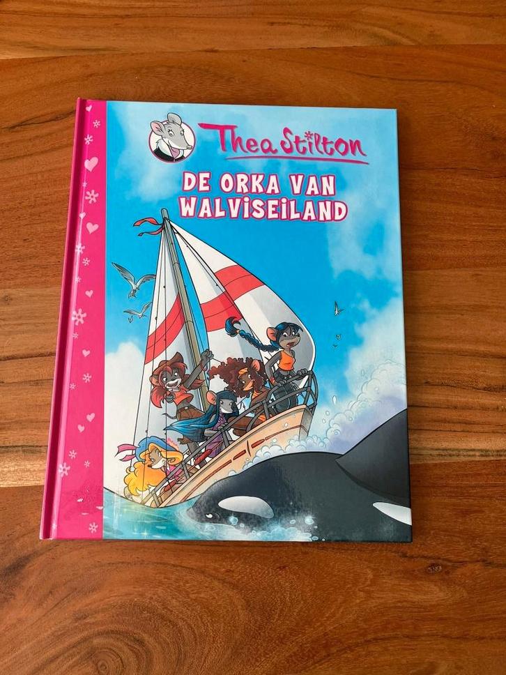 Thea Stilton 1 - de Orka van Walviseiland HC, Boeken, Stripboeken, Zo goed als nieuw, Eén stripboek, Ophalen of Verzenden