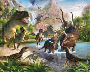 Dinosaurus behang, T-rex, Dino *Muurdeco4kids beschikbaar voor biedingen