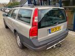 Volvo V70 Cross Country 2.4 T Export of Carbage Run APK 03-2, Auto's, Zwart, Leder en Stof, Beige, 92 €/maand