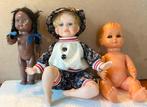 3 poppen jaren 50, Verzamelen, Poppen, Ophalen of Verzenden, Zo goed als nieuw, Pop