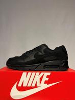 ALS NIEUW + DOOS! Maat 46 - Nike Air Max 90 Triple Black, Kleding | Heren, Schoenen, Verzenden, Zwart, Nike, Nike