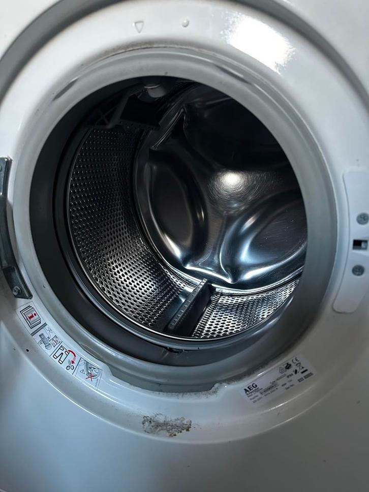 AEG Wasmachine - Voorlader, Witgoed en Apparatuur, Wasmachines, Gebruikt, Voorlader, 6 tot 8 kg, 85 tot 90 cm, 1200 tot 1600 toeren