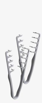 Volume Kam Grijs, Ophalen, Zo goed als nieuw, Kam of Borstel