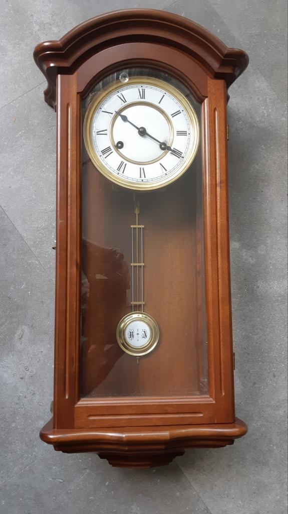 Antieke wandklok, Antiek en Kunst, Antiek | Klokken, Ophalen of Verzenden