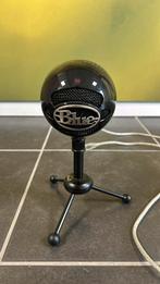 Blue Snowball microfoon zwart, Muziek en Instrumenten, Microfoons, Studiomicrofoon, Ophalen of Verzenden, Zo goed als nieuw