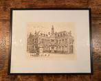 Originele ets van A. Wieringa Utrecht Academie 225/250, Antiek en Kunst, Ophalen