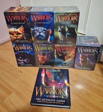 Warrior cats bijna complete boekenserie paperback ENGELS beschikbaar voor biedingen