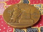 Mooie antieke bronzen penning uit Duitsland 5 cm. uit 1903., Antiek en Kunst, Ophalen of Verzenden, Brons