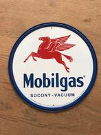 Mobilgas reclamebord Pegasus, Ophalen of Verzenden, Gebruikt, Reclamebord