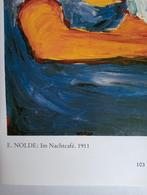 Emile Nolde Print Im Nachtcafe, Antiek en Kunst, Ophalen of Verzenden