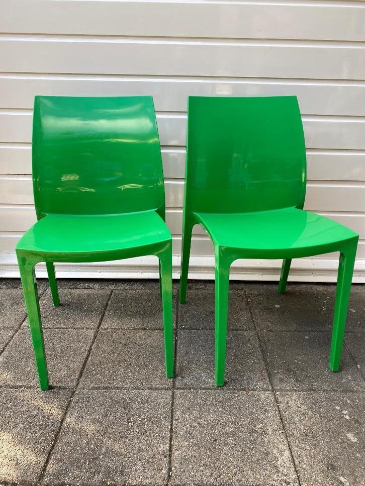 Tuinstoelen Allibert stapelbaar, Tuin en Terras, Tuinstoelen, Zo goed als nieuw, Kunststof, Stapelbaar, Ophalen