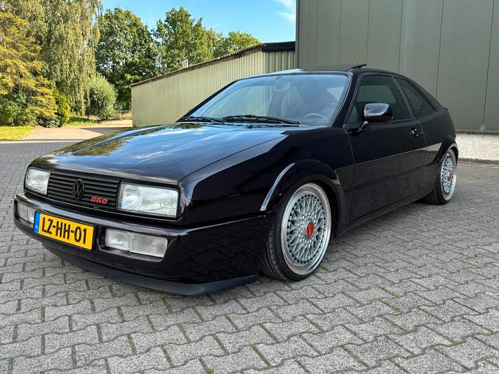 Volkswagen Corrado 1.8 G60 U9 1990 Zwart, Auto's, Volkswagen, Particulier, Corrado, Benzine, Coupé, Handgeschakeld, Geïmporteerd