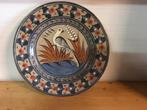 Wand, bord, oud, vogel, groot, steengoed, Ophalen of Verzenden