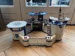 Playmobil politiecommandocentrum met gevangenis, Kinderen en Baby's, Speelgoed | Playmobil, Ophalen of Verzenden, Zo goed als nieuw