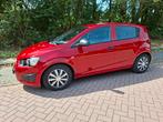 Chevrolet Aveo 1.2 5-DEURS 2011 Rood, Voorwielaandrijving, Stof, Aveo, 4 cilinders
