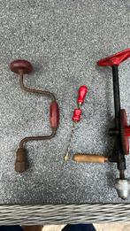 Oude handboren, Antiek en Kunst, Antiek | Gereedschap en Instrumenten, Ophalen of Verzenden