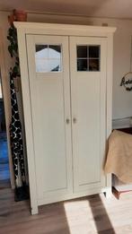 Kleding kast wit, Huis en Inrichting, Kasten | Kledingkasten, Ophalen, Gebruikt, 100 tot 150 cm, Met hangruimte