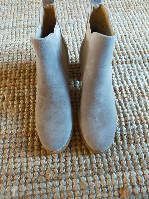 Enkellaarsjes, Kleding | Dames, Schoenen, Nieuw, Lage of Enkellaarzen, Beige, Ophalen of Verzenden