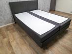 Zeer Mooi Antraciet Boxpring Bed, Info@banxtel.nl, 3194DC, Verzenden, Tweepersoons