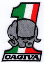 Cagiva stoffen opstrijk patch embleem #2, Verzenden