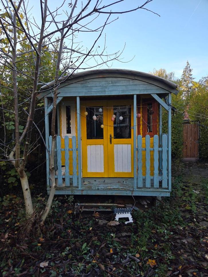 Leuke Pipowagen te koop!, Caravans en Kamperen, Stacaravans, tot en met 2, Ophalen