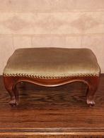 Vintage Houten Bankje / Voetenbankje, Huis en Inrichting, Hout, Minder dan 50 cm, Gebruikt, Vintage