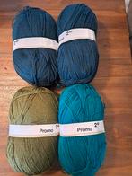 Promobollen 4 stuks, Ophalen of Verzenden, Zo goed als nieuw, Breien of Haken, Wol of Garen
