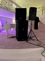 Dynacord forum line f12 f17 set, Gebruikt, 120 watt of meer, Front, Rear of Stereo speakers, Ophalen