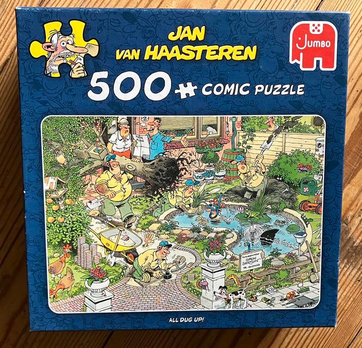 JAN VAN HAASTEREN legpuzzel, Hobby en Vrije tijd, Denksport en Puzzels, Zo goed als nieuw, 500 t/m 1500 stukjes, Ophalen of Verzenden