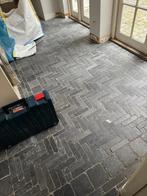 Grijze belgisch hardstenen vloer, Overige materialen, Gebruikt, Minder dan 50 cm, 5 tot 10 m²