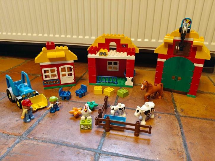Lego Duplo 10525 Grote boerderij, Kinderen en Baby's, Speelgoed | Duplo en Lego, Gebruikt, Duplo, Complete set, Ophalen of Verzenden